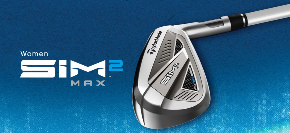 飛揚高爾夫】'21 TaylorMade SIM2 Max 鐵桿#5-P+A+S ,碳身TM40 ,Lady